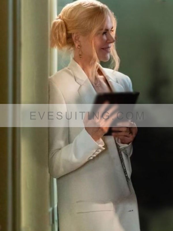 A Family Affair 2024 Nicole Kidman White Coat