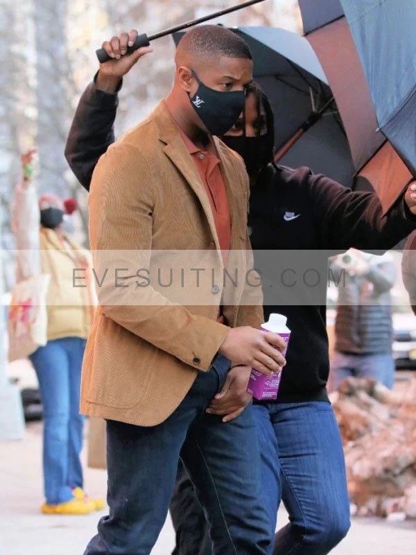 A Journal for Jordan Charles King Brown Suede Leather Coat