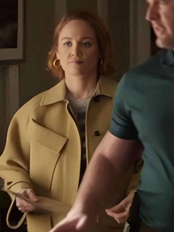 Angie Polaski Will Trent 2025 Brown Trench Coat