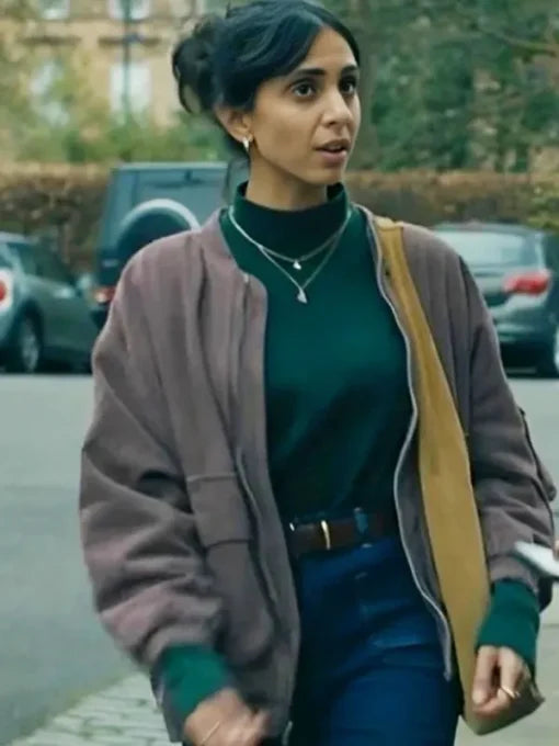 Anjli Mohindra Fear Season 1 Rebecca Bomber Jacket