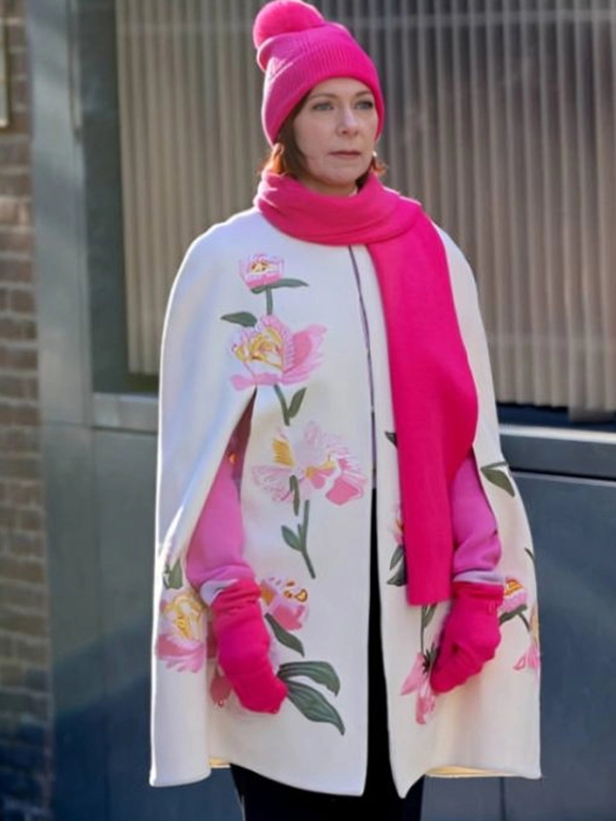 Carrie Preston Floral Cape