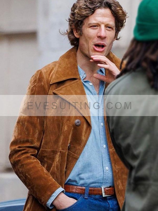 Chris Blackwell Suede Brown Coat