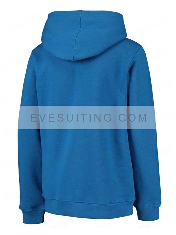Detroit Lions Pullover Blue Hoodie