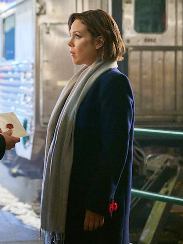 Erin Krakow Blue Coat