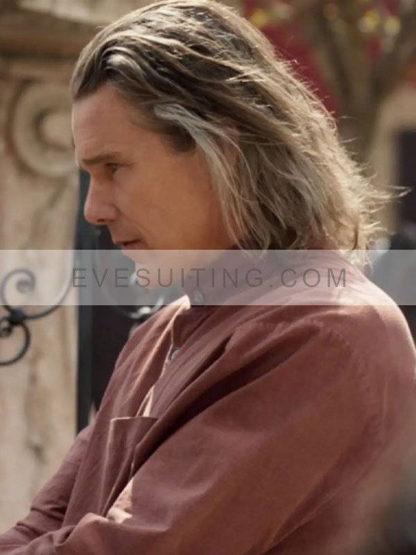 Ethan Hawke Tv Show Moon Knight Brown Jacket