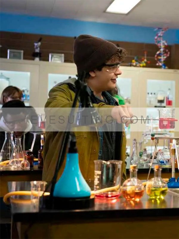 Gaten Matarazzo Honor Society 2022 Michael Green Cotton Jacket