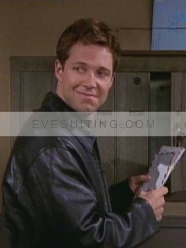 George Newbern Tv Series Sitcom Friends Danny Leather Jacket