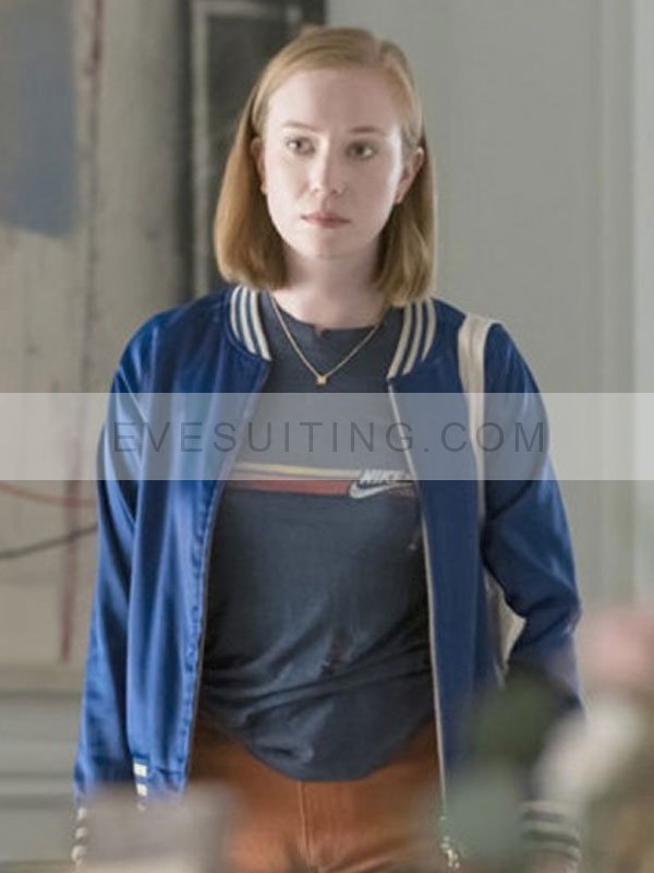 Hacks S02 Ava Blue Bomber Jacket