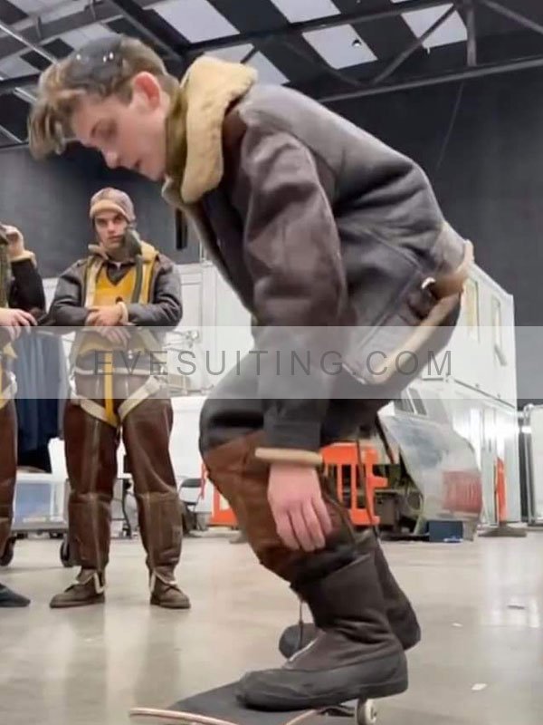 Harry Crosby Shearling Jacket