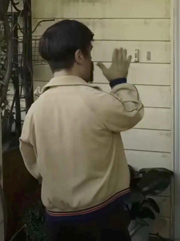 Jady Movie Brothers 2024 Peter Dinklage Beige Bomber Jacket