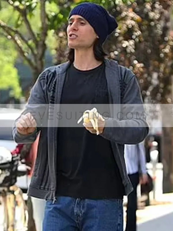 Jared Leto Tv Series WeCrashed Adam Neumann Grey Jacket