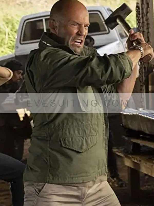 Jason Statham Presents Hobbs And Deckard Shaw Green Jacket