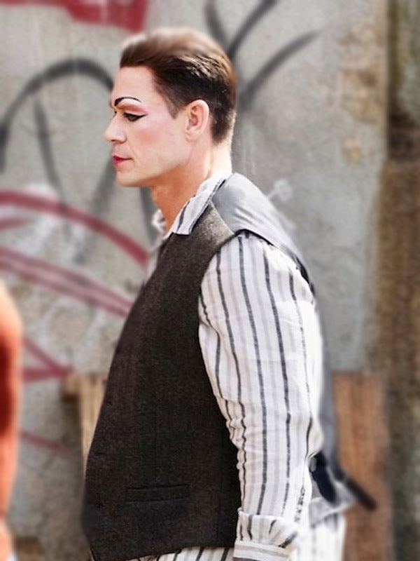 John Cena Movie Ricky Stanicky 2024 Rod Rimestead Black Vest