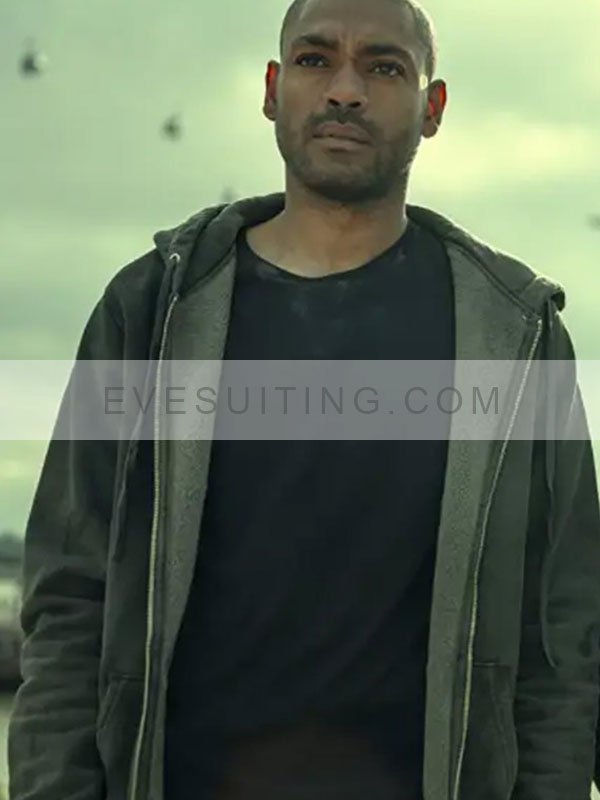 Kano Tv Series Top Boy S04 Sully Zipper Grey Hoodie