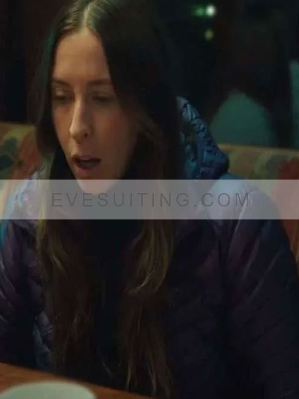 Katie Burrell Purple Jacket