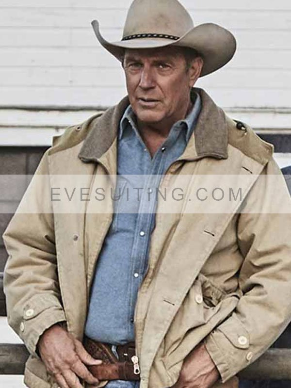 Kevin Costner Yellowstone Cotton Jacket