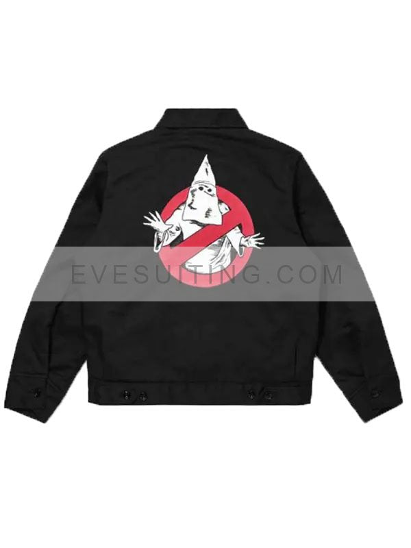 Klux Bluster Black Denim Jacket