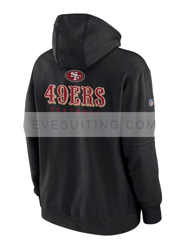 Kyle Shanahan Black Fleece Hoodie