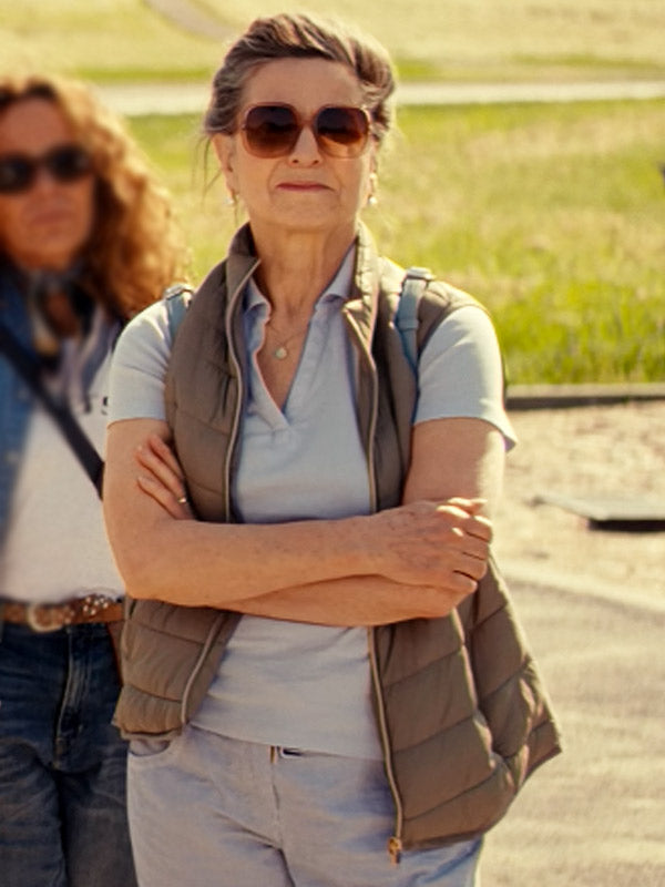 Liza Sadovy A Real Pain 2024 Quilted Vest