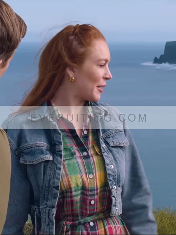 Maddie Kelly Irish Wish 2024 Blue Denim Cropped Jacket