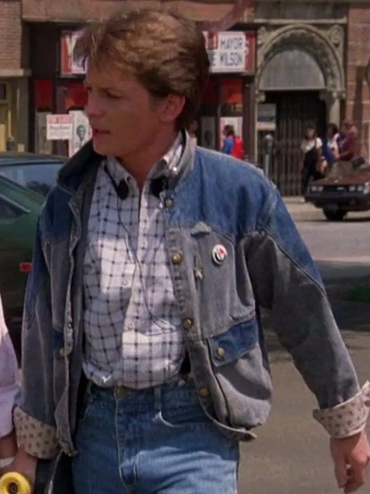 Marty Mcfly Denim Jacket