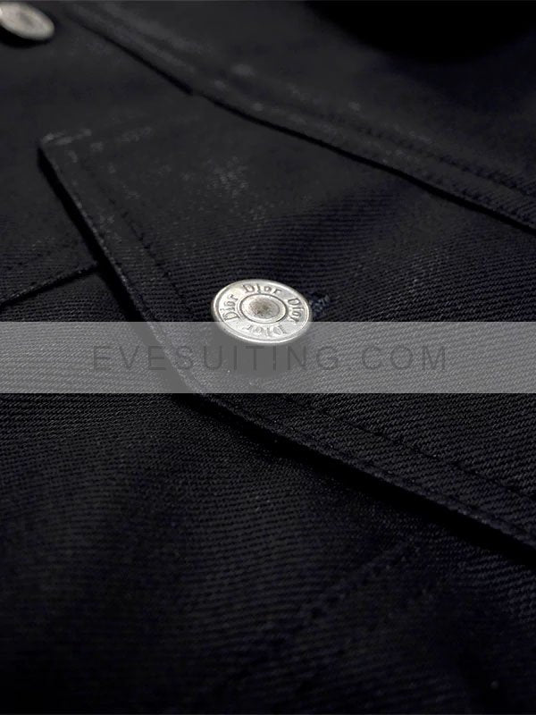 Men's Shearling Black Jacket