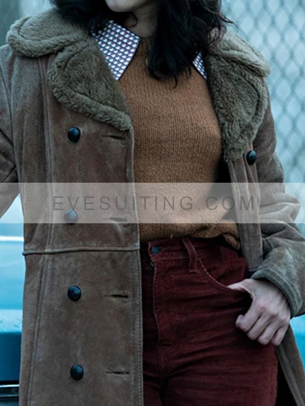 Mishel Prada The Continental 2023 KD Shearling Leather Coat