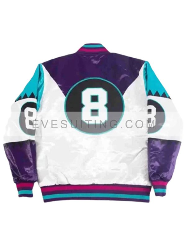 Multicolor Classic 8 Ball Martin Varsity Bomber Jacket