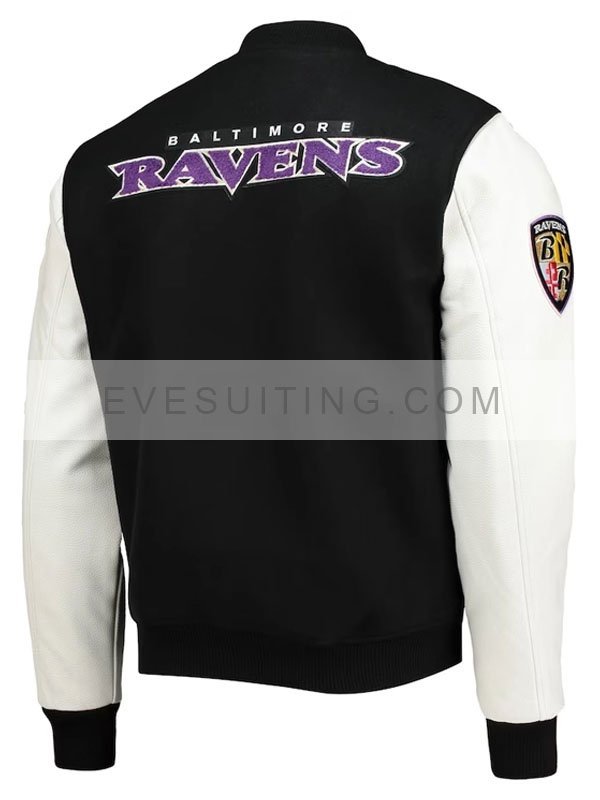 NFL Baltimore Ravens Varsity Bomber Jacket