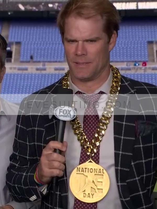 NFL Greg Olsen Wool Coat