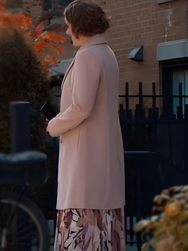 Natalie Calder Pink Coat