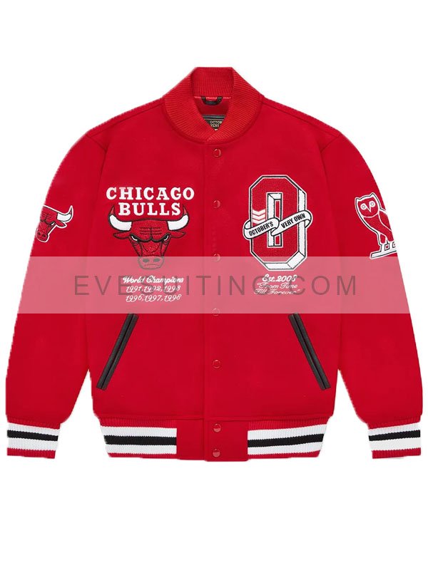 OVO NBA Chicago Bulls Jacket