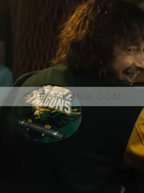 Paul Spence Green And Yellow Varsity Jacket