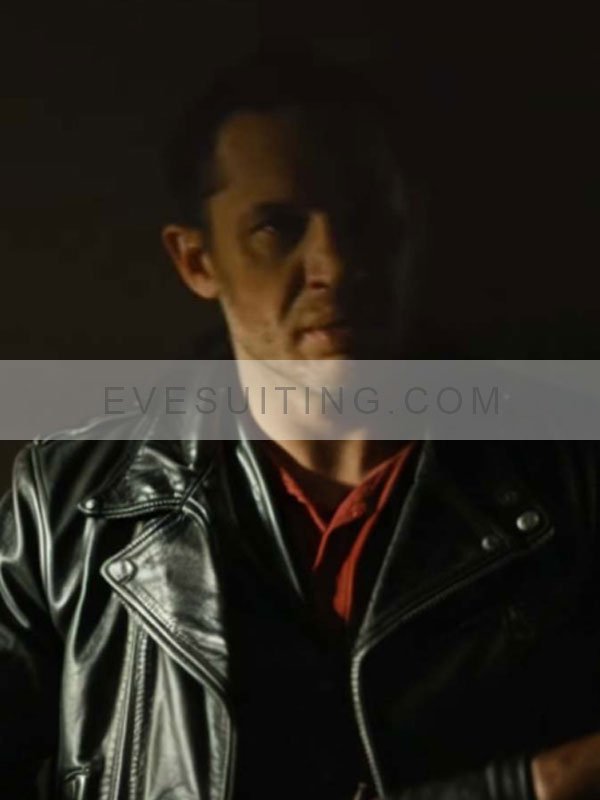 Tom Hardy Black Biker Jacket
