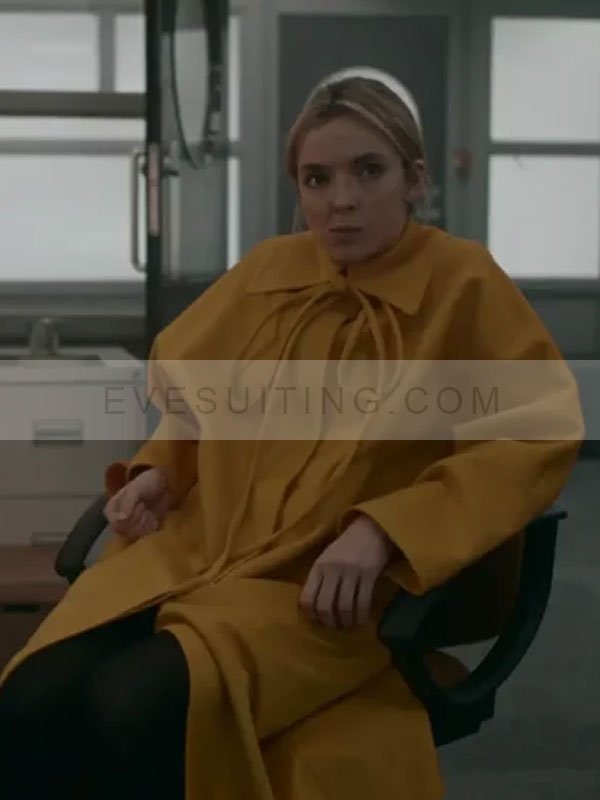 Villanelle Jodie Comer Yellow Trench Coat