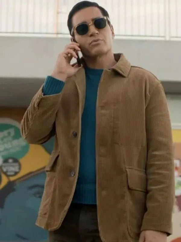 Will Trent Ramon Rodriguez Brown Corduroy Jacket