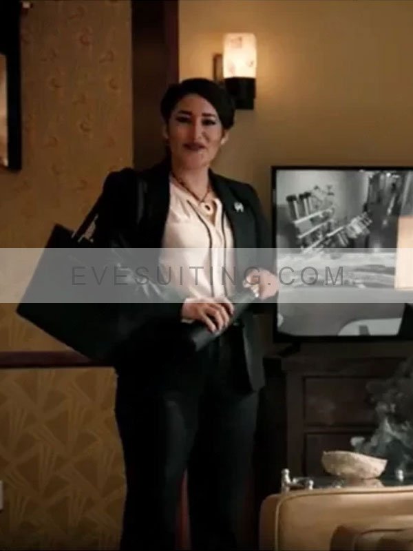 Yellowstone Q’orianka Kilcher Black Blazer Coat