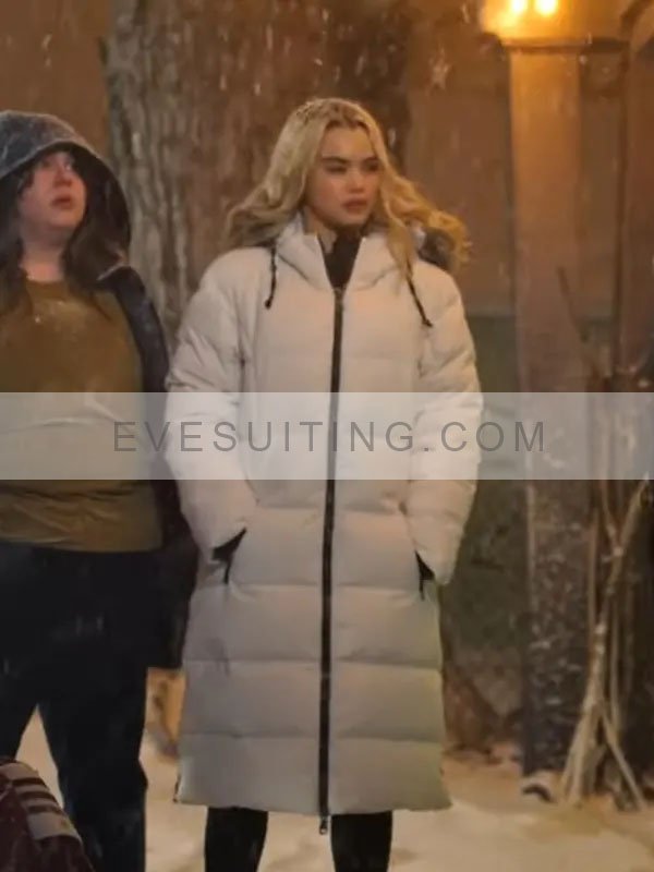 1UP 2022 Vivian Lee White Puffer Coat