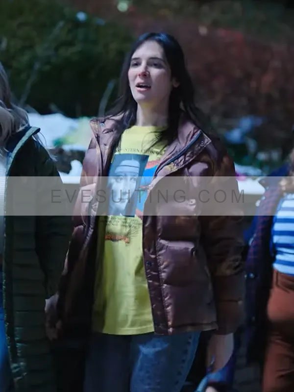 1UP Sloane Brown Puffer Jacket