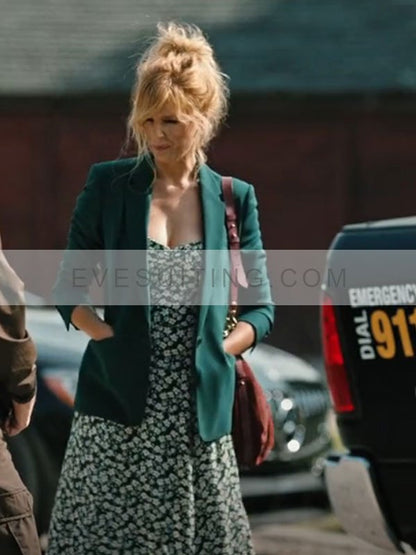 Beth Dutton Yellowstone Season 4 Teal Blazer