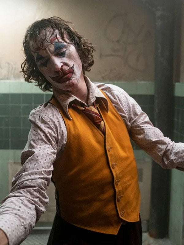 Arthur Fleck Movie Joker Folie à Deux 2024 Joaquin Phoenix Yellow Vest