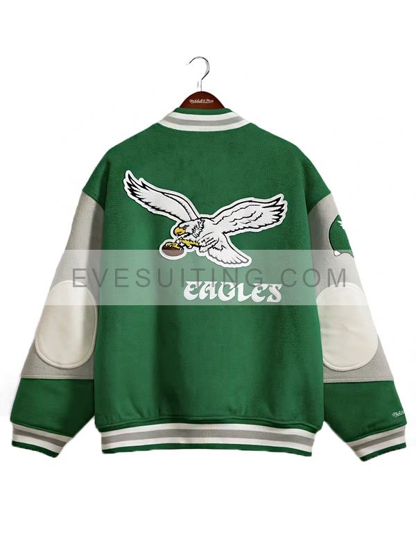 Green And White Jacket