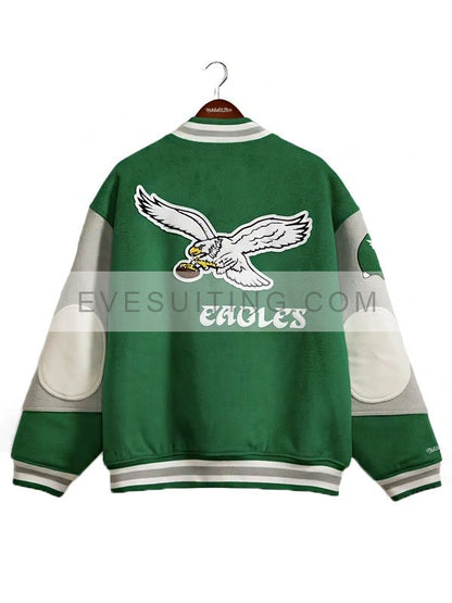 Green And White Jacket