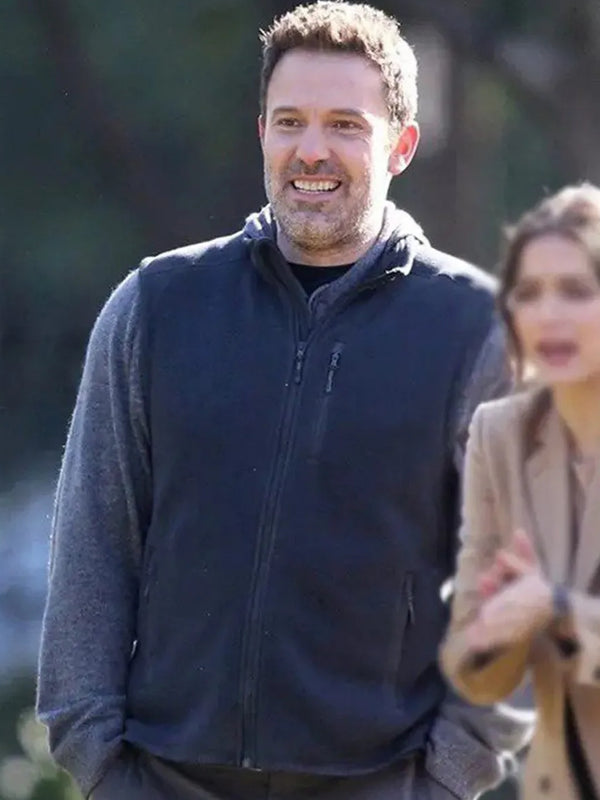 Ben Affleck Movie Deep Water 2022 Vic Blue Vest