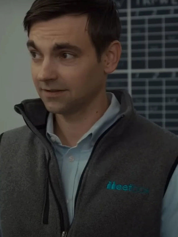 Movie The American Society of Magical Negroes Drew Tarver Grey Vest