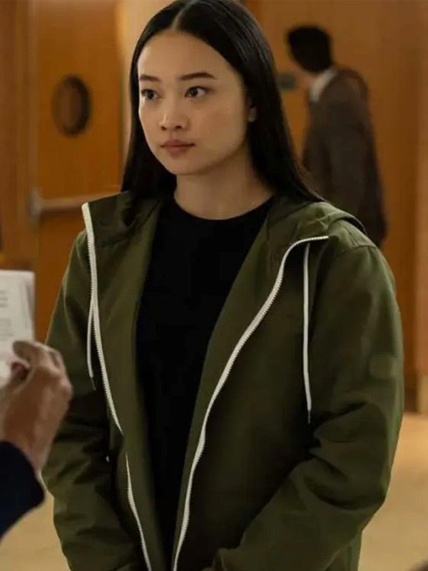 Lynn Movie Bad Genius 2024 Callina Liang Green Hooded Jacket