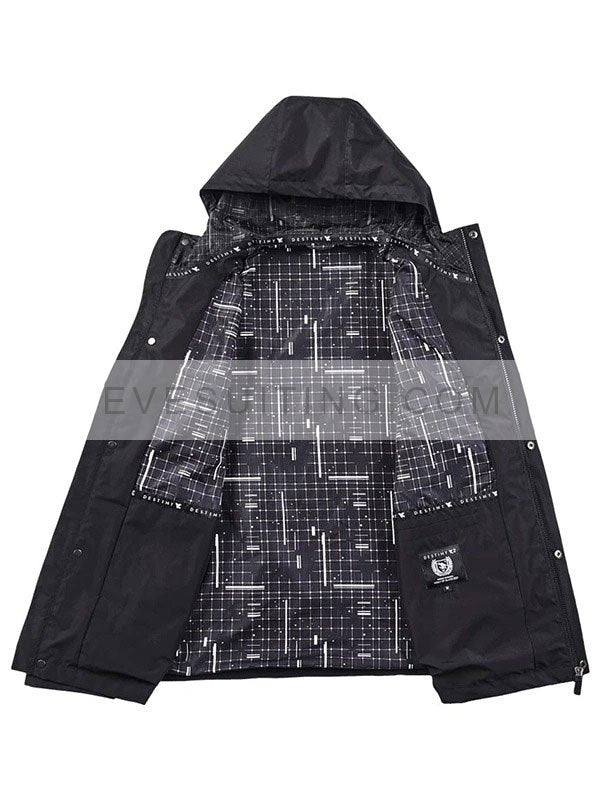 Destiny 2 Vault Of Glass Raid Black Hooded Jacket