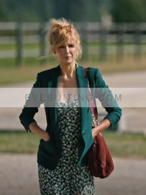 Yellowstone Beth Dutton S04 Teal Blazer