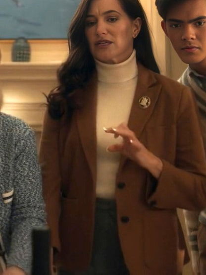 Agatha Harkness Agatha All Along S01 Kathryn Hahn Brown Blazer