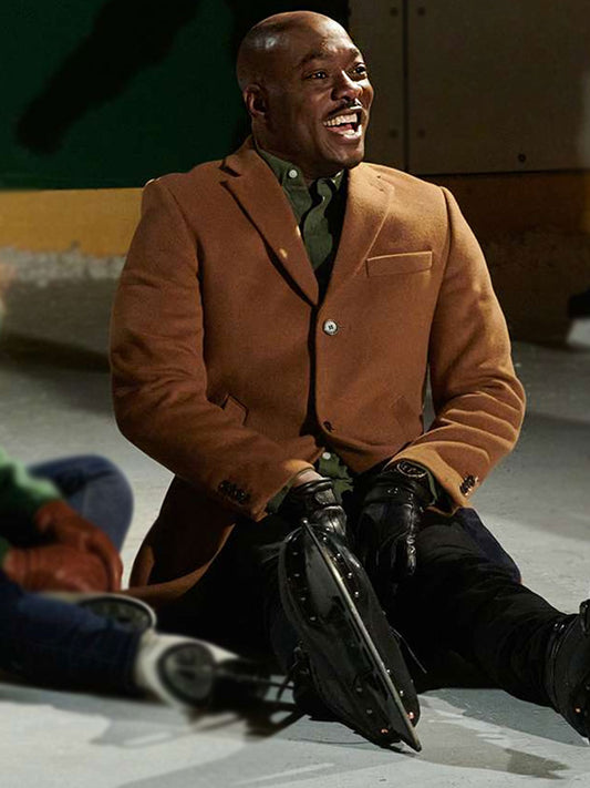 A Christmas Serenade B.J. Britt Brown Coat